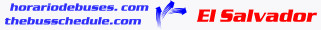 horario de bus El Salvador